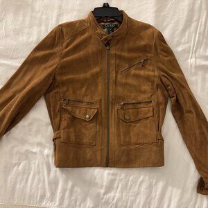 Ralph Lauren Suede Brown Jacket Sz M